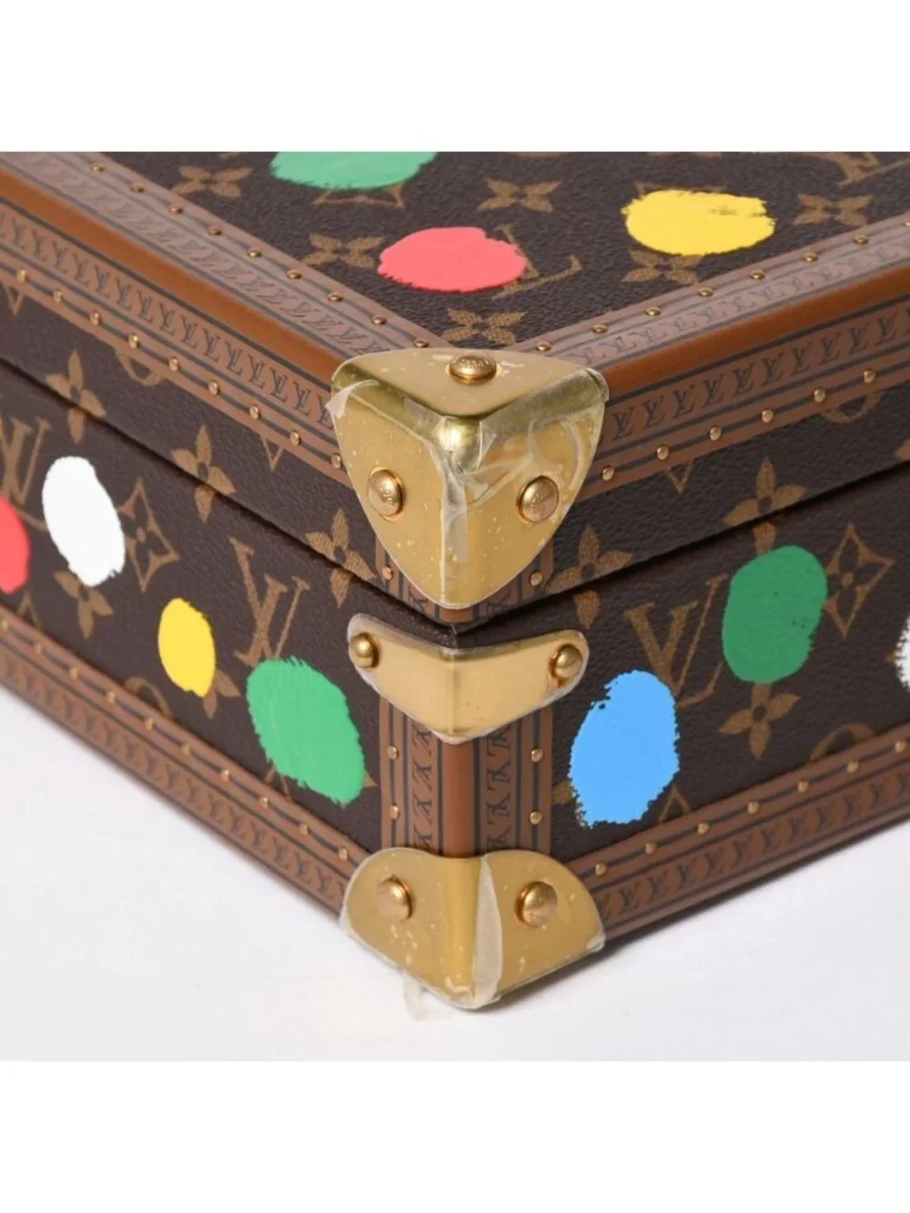 Louis Vuitton Super Rare Watch Trunk LV YK Yayoi Kusama Coffret